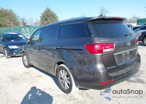 2017 Kia Sedona Lx z USA, uszkodzony, nr VIN KNDMB5C17H6320180
